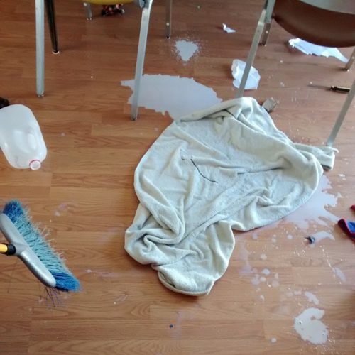 Maybe a little cleaning is in order?